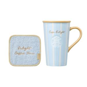 스타벅스 시크릿 딜라이트 머그앤코스터 블루 473ml