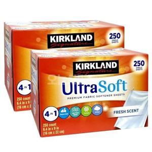 커클랜드 건조기시트 드라이시트 시트형 섬유유연제 250매 2팩 코스트코