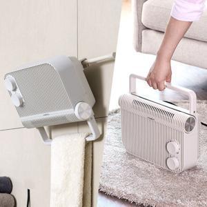 [비밀특가] 대성쎌틱 PTC 욕실 온풍기 가정용 전기히터 화장실 난방 미니 소형 스탠드겸용 DSH-5215WT