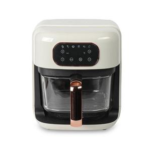 디지털 유리 사각형 가정용 에어프라이기/코멜리 글라스 에어프라이어 5.5L/CAF-G5500D