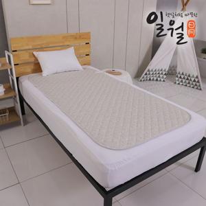 [일월] 애쉬 아이보리 초절전형 워셔블 카본 탄소 전기매트 / 카본매트 싱글