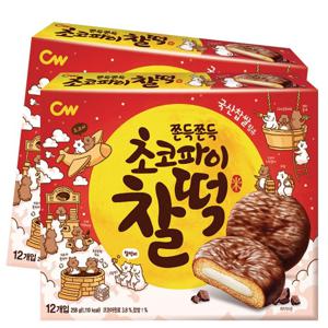 [APP전용] 청우 초코파이 찰떡 258gX4곽 외 /초코칩쿠키/초코파이찰떡
