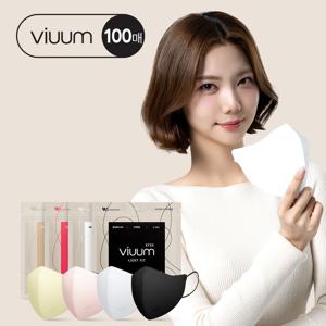 [이가은 마스크] 라이트 핏 KF94 새부리형 마스크 중형, 대형 100매 (화이트/코랄/중형/베이지)