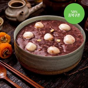 [구로시장] 스테비아 수제 옹심이 팥죽 6인분 (2인분+2인분+2인분 360g단위 개별포장)