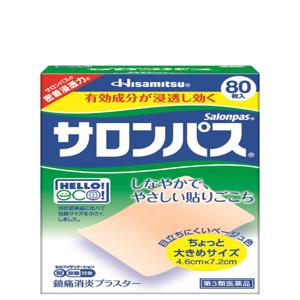 salonpas 80매 일본파스 샤론패치 동전패치
