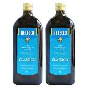 데체코 클래식 엑스트라버진 올리브오일 1L 1리터 x 2병세트