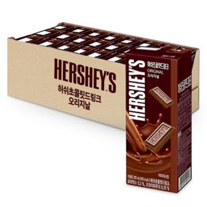 허쉬초콜릿드링크 오리지널 235ml x 24팩 편의점 초코우유