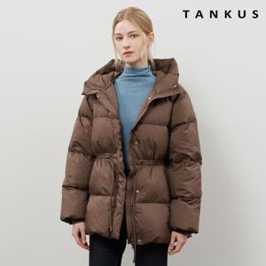 하이넥 스트링 덕 다운 포켓 패딩 점퍼 (TX4JP017L0)