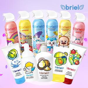 [브리엘]유아 버블클렌저 200ml/300ml대용량/슬라임/로션/크림