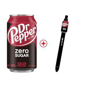 (본사직영)[한정수량]닥터페퍼 제로 350ml캔 24입+닥터페퍼 볼펜 or 닥터페퍼 음료 키링(증정품 선택)