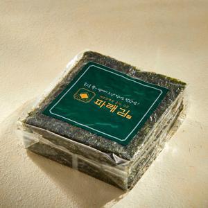 [통미김] 100% 국내산 바삭하고 고소한 밥 반찬 간식 안주 재래 구운 파래김 30장,52장,70장,100장