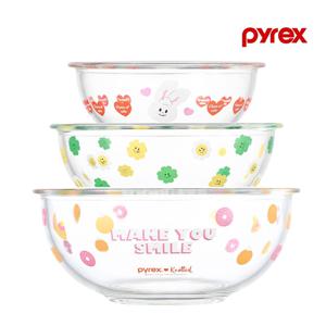 [APP전용] 파이렉스 노티드2 믹싱볼 3P 세트