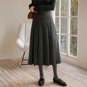 [캔마트] 키작아도 모직 스커트 (겨울플리츠)