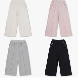 MKE4PT2101 여아 테마윈터캠프 라이트플리스 와이드 스웨트팬츠