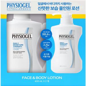 피지오겔 페이스 앤 바디로션 400ml 2개 DMT