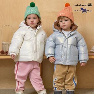 [밍크뮤/블루독베이비] 다운패딩/상하세트/우주복까지 BABY 등원룩 추천!