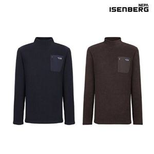 [이젠벅B]비밀특가 [네파이젠벅] 양면 플리스 모크넥 남성 2컬러 택1