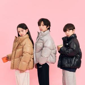 글로시 하이넥 숏 푸퍼 다운 (OD254ODJ01)