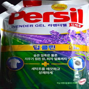 퍼실 딥클린 9중효소 라벤더젤 드럼용 액상세제 리필 1.5L 1개