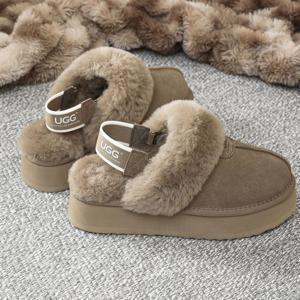 [APP전용][중복쿠폰다운] 호주 에버어그 AS2048 와플 플랫폼 밴딩 어그 슬리퍼 탈부착가능 (굽4cm)