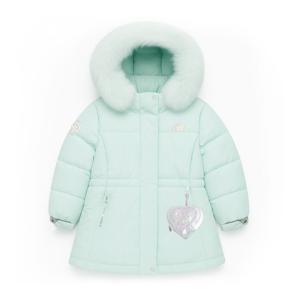 뉴발란스 키즈 솔리드 미디 다운 아동 패딩 점퍼 민트 NK9PE4803G-84