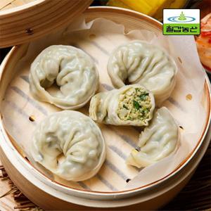 [APP전용] 칠갑농산 푸짐한 대용량 만두 1.3kg 1+1 총 2.6kg [고기/김치/군만두]