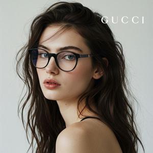 [5%중복쿠폰] (국내당일출고) 구찌 명품 안경테 GG0487OA 001 뿔테/아시안핏