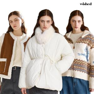 [위시드] 25F/W 겨울 시즌오프 주목해야 할  데일리룩~ 니트/가디건/아우터