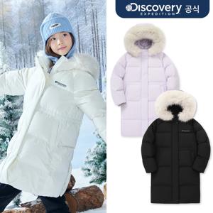 [디스커버리] 여아 엘로이사 구스다운 롱패딩 3종 택1