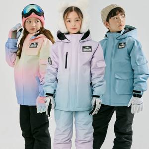 아이스샌드 아동 주니어 어린이 키즈 초등 스키복 보드복세트
