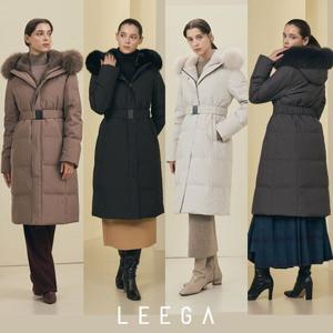 [TV상품]25FW 최신상 리가 풀스킨 밍크 폭스 콤비 구스다운