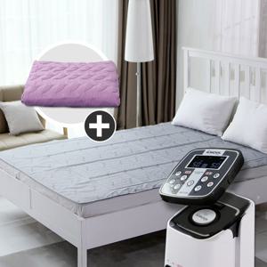 일월 프리미엄 무선 리모컨형 슬림 온수매트 퀸 150x195 커버포함