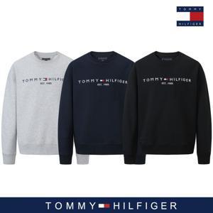 [남녀공용] 타미힐피거 자수로고 스웻셔츠