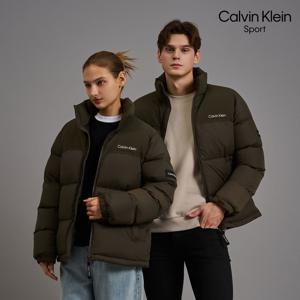 [캘빈클라인 스포츠] 25FW 미들 다운 패딩 유니 3컬러 택1