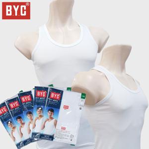 (주)BYC 남런닝 5매세트 고급면소재 BYC골런닝 BYC2113두리이너웨어