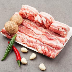 [ 신축산 도매 ]  국내산 한돈 돼지고기 모듬구이 (신선식품 냉장) 1kg   삼겹살 + 목살 + 꼬들살 + 항정살