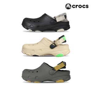 크록스 올터레인 라인드 남자 여성 겨울 방한 털슬리퍼 207936 택일