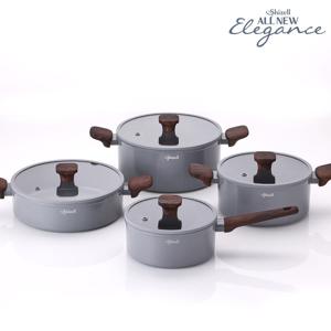 [쉬젤] 올뉴엘레강스 IH 냄비4종세트_편수18, 양수20, 전골24, 곰솥24