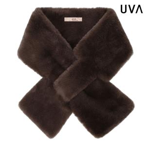 소프트 페이크 퍼 크로스 머플러 (UP4AM001L0)