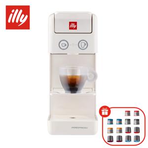 [APP전용][국내발송] 본사정품 캡슐커피머신 Y3.3 화이트 (웰컴캡슐 14개입 사은품 증정)