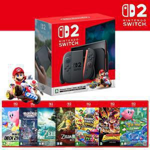 (2만원 할인 한정특가)닌텐도 스위치2 마리오 카트 월드 세트(본체+게임DL)+인기 타이틀 택1