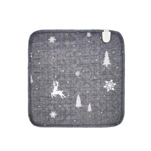 한일의료기 1인용 전기방석 손세탁 온열방석 눈꽃사슴