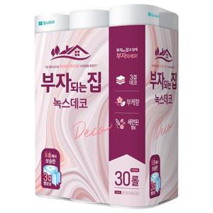 [부자되는집] 녹스데코 3겹 30m 30롤