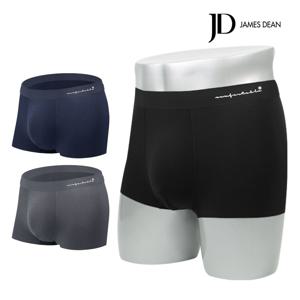 제임스딘 남성용 소프트 심리스 무봉제 드로즈팬티 3종 세트