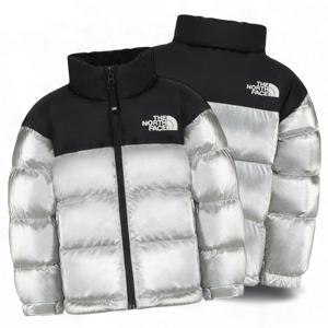 [매장판] 노스페이스 키즈 눕시 다운 1996 노벨티 자켓 패딩 점퍼 실버 NJ1DR52T