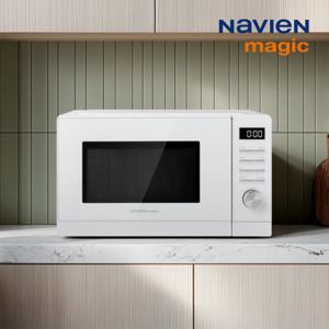 23L 무회전 플랫 전자레인지 MWR-1502EF 화이트