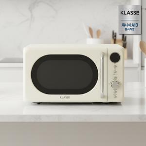 위니아 클라쎄 전자레인지 20L MRA920REL1(AK) 베이지 미니 소형 원룸 전자렌지