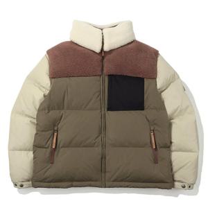 코닥 브라우니 컬러블록 다운 K4423LDJ90-KHK