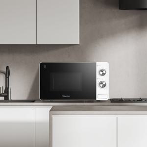 매직쉐프 MMW-W20FMBW 20L 무회전 플랫 미니 전자레인지 전자렌지 화이트 원룸 편의점 업소용