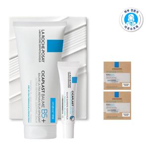 [라로슈포제] NEW 시카플라스트 밤 B5+ 100ml + 레브르 립밤 세트 + 히알루 세럼 1.5mlX2